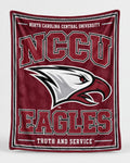 North Carolina Central University Super XL Plush Throw